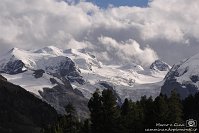 90 Pontresina Morterastch - Ghiacciaio del Morteratsch Capanna Boval